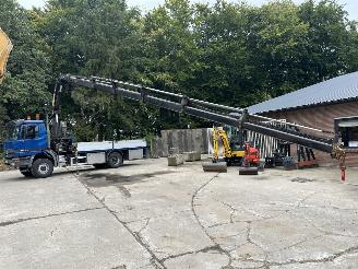 Mercedes Actros 1831 AK 4x4 Open laadbak met zware Palfinger laadkraan picture 34