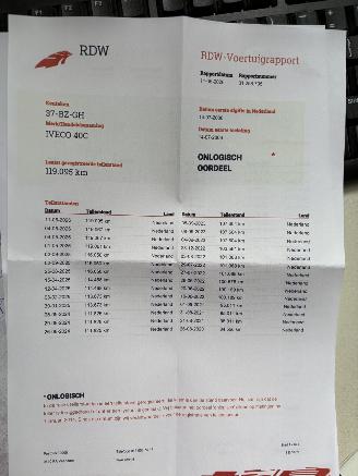 Iveco Daily 40c12 Bakwagen + Hydr. laadklep picture 29