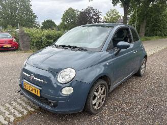 krockskadad bil auto Fiat 500 1.4-16v POP 2007/11