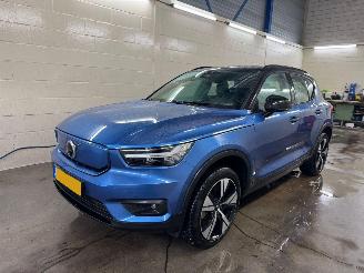 damaged passenger cars Volvo XC40 Recharge P8 AWD R-Design 408 PK ! 2020/11