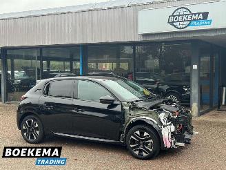 krockskadad bil bedrijf Peugeot e-208 EV E-Style 50 kWh Navi Clima Cruise SHZ 2024/2