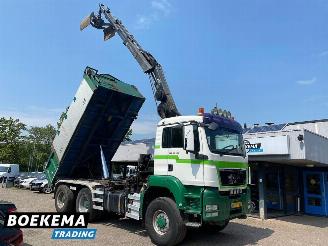 skadebil auto MAN TGS 32.400 6X6 Hiab 166Pro Remote Kipper Widespread Euro5 2009/1