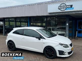 krockskadad bil bedrijf Seat Ibiza SC 1.4 TSI FR 150PK Bocanegra Stoelverwarming Kleppensysteem Camera Climate Cruise 2012/6