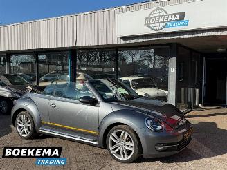 uszkodzony samochody osobowe Volkswagen Beetle 1.2 TSI Design Stoelverwarming Airco Cabrio 2013/5