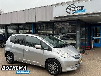 krockskadad bil auto Honda Jazz 1.4 Hybrid Elegance Panorama Cruise 2012/5