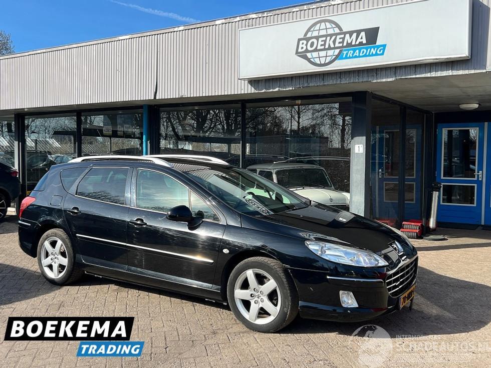 Peugeot 407 2.0 Signature Pack Premium Panorama Navigatie Leer Cruise
