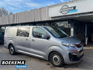 krockskadad bil bedrijf Peugeot Expert 2.0 BlueHDI 180 Long Asphalt DoKa 5-Persoons Automaat Airco Navigatie 2020/1