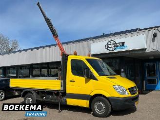 skadebil bedrijf Mercedes Sprinter 316 Benzine! Palfinger Kraan Airco Automaat Open-Laadbak 2011/3