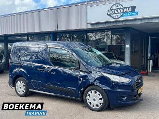 krockskadad bil bedrijf Ford Transit Connect 1.5 EcoBlue Airco Cruise Camera PDC Trekhaak 2019/12