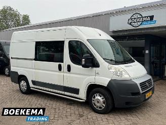 skadebil bedrijf Fiat Ducato 35H 2.3 MultiJet Gran Volume DoKa 5-Peroons Navigatie Airco Cruise 2014/1