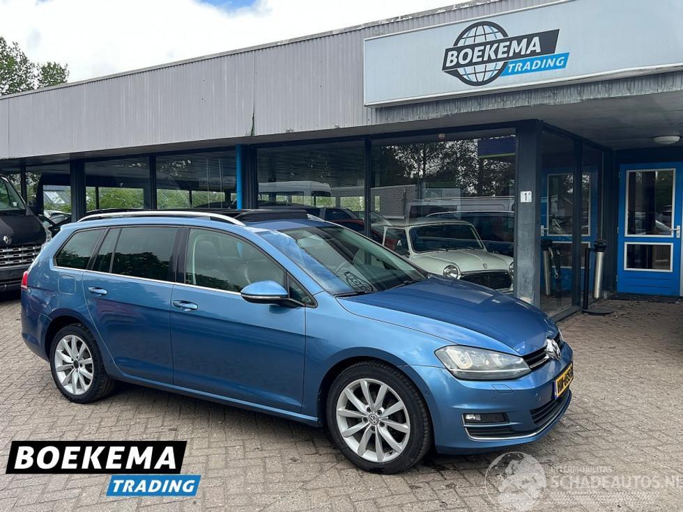 Volkswagen Golf Variant 2.0 TDI 150PK Highline DSG Panorama Standkachel Leer Navigatie F1