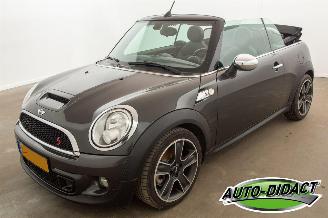 skadebil auto Mini Cabrio 1.6 Cooper S Clima Leder 86.395 km Chili 2014/4