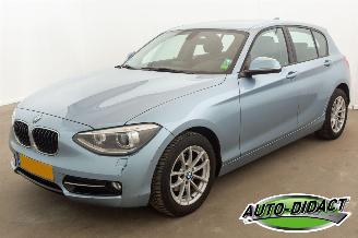 krockskadad bil auto BMW 1-serie 116i Automaat Leder Clima Navi High Executive 2014/1