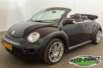 krockskadad bil auto Volkswagen New-beetle Cabriolet 1.6 Airco 2003/12