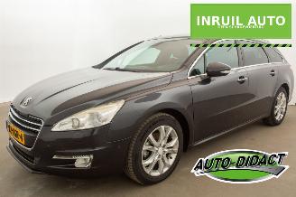 krockskadad bil auto Peugeot 508 1.6 THP Pano Clima Navi  Blue Lease Premium 2012/10