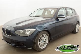 uszkodzony samochody osobowe BMW 1-serie 116d 85kW Navi Leder Efficient Dynamics Edition 2012/7