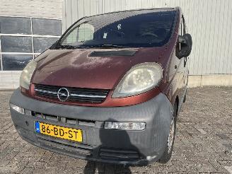 Damaged car Opel Vivaro Vivaro Van 1.9 DTI 16V (F9Q-760) [74kW]  (08-2001/07-2014) 2002/6