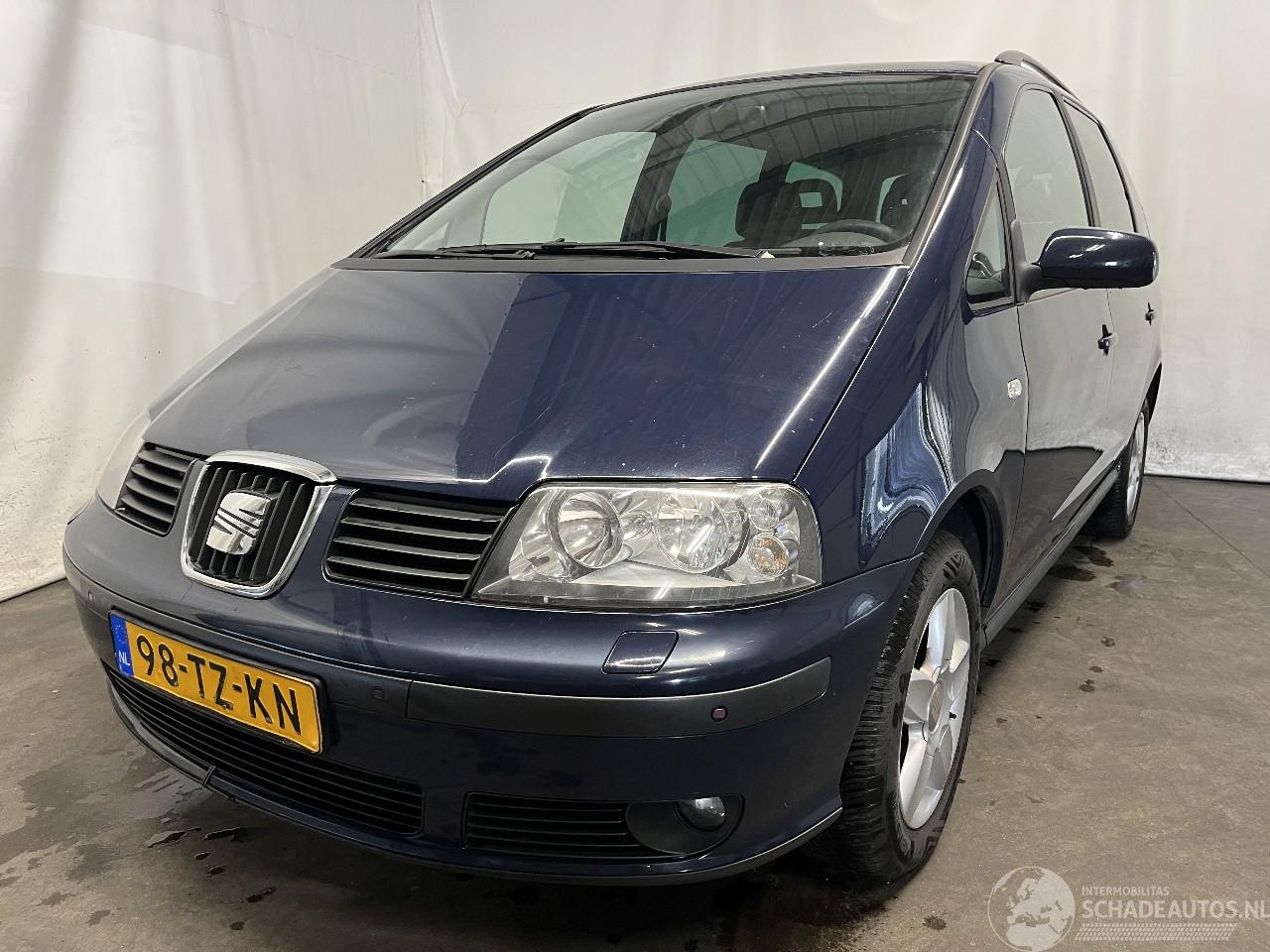 Seat Alhambra Alhambra (7V8/9) MPV 2.0 (ADY(Euro 2)) [85kW]  (04-1996/03-2010)