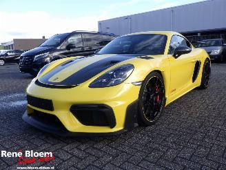 krockskadad bil auto Porsche 718 Cayman GT4 RS Weissach 500pk Full Options 2025/2