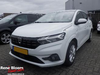 krockskadad bil auto Dacia Sandero 1.0 TCE 90 Comfort Airco 2022/9