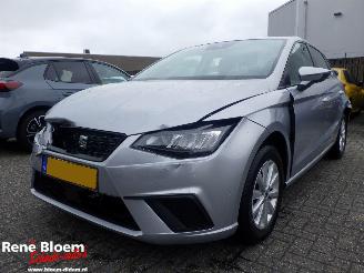 krockskadad bil auto Seat Ibiza 1.0 ECOTSI Style Navi 2023/2