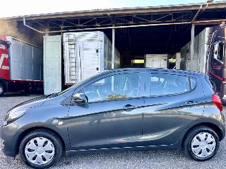 krockskadad bil auto Opel Karl 1.0 ecoFLEX 75pk Edition 5drs - nap - airco - cruise contr - usb - radio - start/stop - 4x goede all season 2017/10