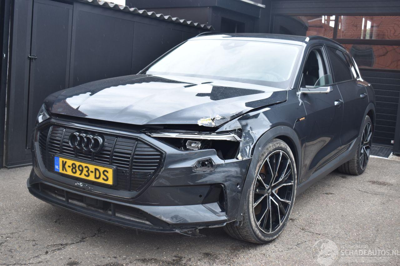 Audi E-tron 55 Quattro 95Kwh Advanced 3Fase 91% SOH 408Pk *Navi/Clima/Camera/Leder