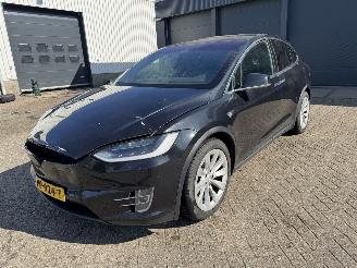 krockskadad bil auto Tesla Model X 90D Base 6persoons/autopilot/volleder/nap 2017/9