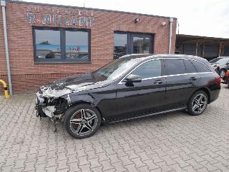 Voiture accidenté Mercedes C-klasse C 200 AMG 4MATIC ALCANTARA LED VIRTUAL COCKPIT 2019/10