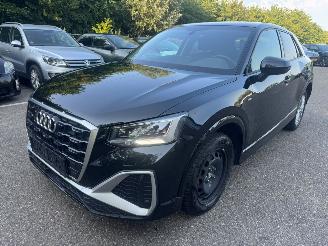 Schadeauto Audi Q2 1.5 150PK S-line Leder LED achteruitrijcamera virtual stoelverwarming 2023/7