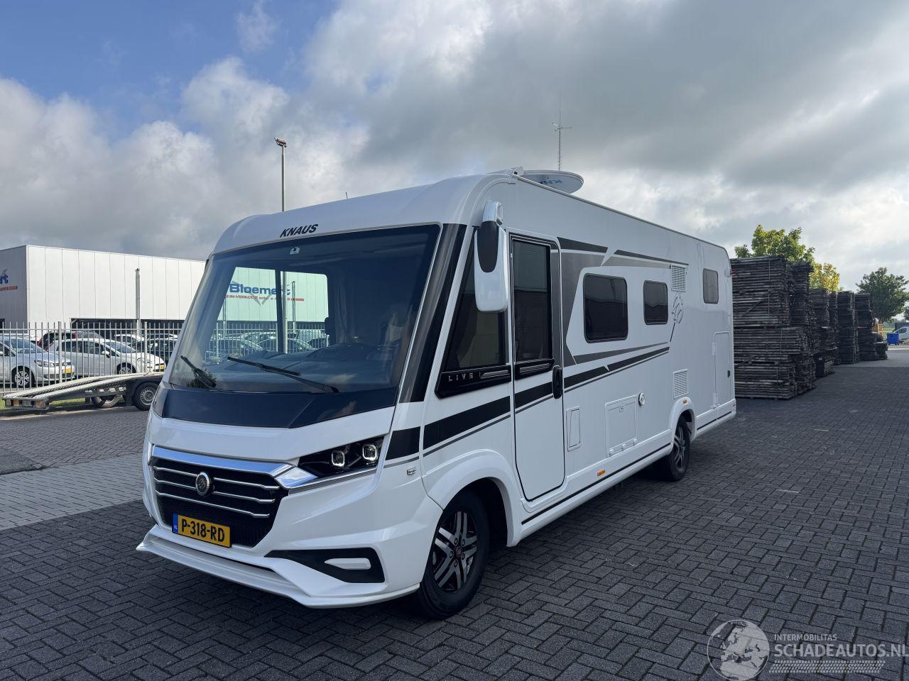 Knaus  Live I 650 MEG 130Kw Levelsysteem - Dakairco - Luchtvering