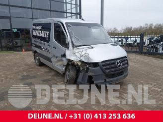 Vrakbiler auto Mercedes Sprinter Sprinter 3t (910.6), Van, 2018 / 2025 215 CDI 2.0 D FWD 2022/8