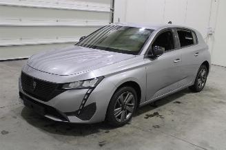damaged passenger cars Peugeot 308  2022/7
