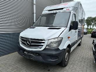 Unfall Kfz Van Mercedes Sprinter 314CDI RIJDBARE SCHADE / KOELWAGEN BAKWAGEN / CAMERA 2018/12