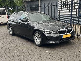 skadebil auto BMW 3-serie M Sport Line PANO/NAVI/LEDER/CLIMA/STOELVERW V+A VOL SCHADEVRIJ! 2020/8