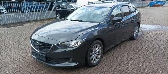 Voiture accidenté Mazda 6 Bj:09-2013 2.0 Benzine 165pk Automatik Navi Xenon Climatecontrol CruiseControl Stoelverwarming Lichtautomaat Privacyglas 2013/9