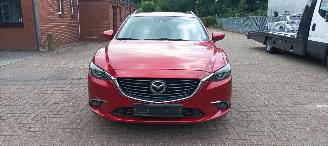 Mazda 6 2.2-diesel 175pk 4x4 Automaat Full-Led Full-Leder Memory Navi Head-up Blindspot systeem Bose-sound Climatecontrol CruiseControl radar Stoelverwarming Lichtautomaat Privacyglas keyless Entry trekhaak Parkeersensoren 19-inch mazda velgen picture 14