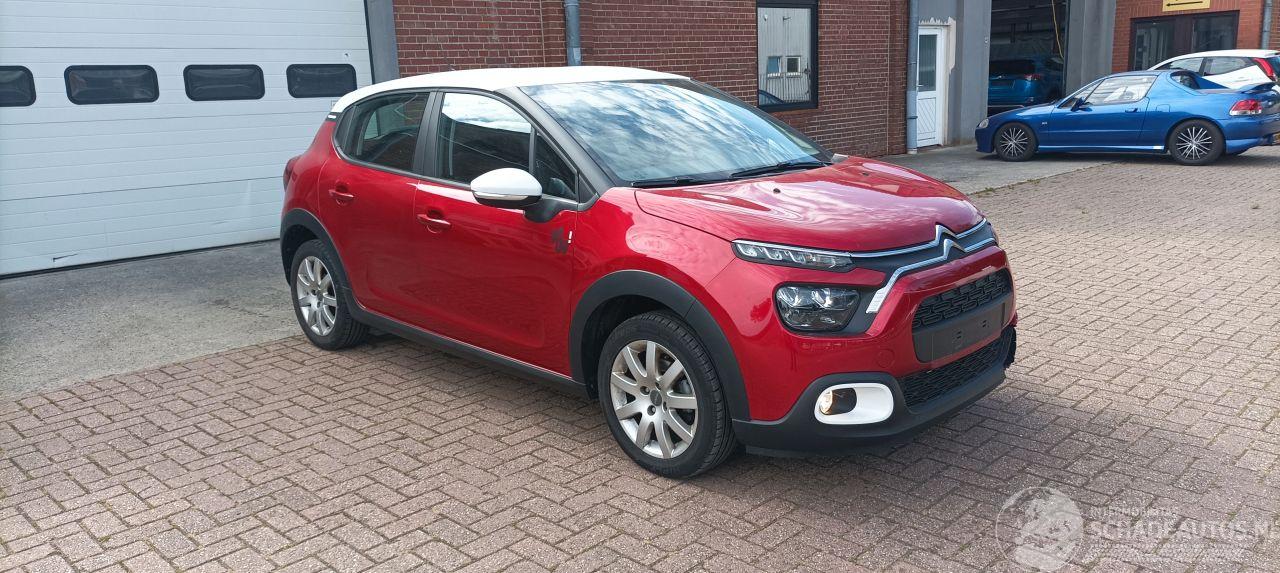 Citroën C3 Bj 11-2022 1.2 Led koplampen led dagrijverlichting Airconditioning Stoelverwarming cruisecontrol Dab Radio