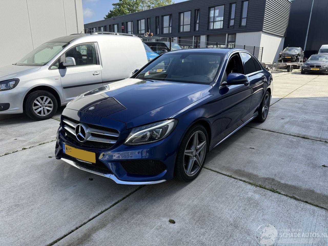 Mercedes C-klasse 180 Lease Edition AMG -AUTOMAAT-LEDER-NAVI-CAMERA