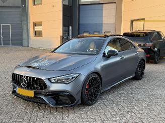 škoda osobní automobily Mercedes Cla-klasse 45S AMG 4Matic 421Pk Pano 360Camera Burnmester Memory Head-Up 2022/7
