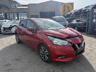 krockskadad bil auto Nissan Micra 0.9 IG-T ACENTA 2018/5