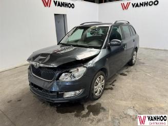 damaged passenger cars Skoda Fabia  2014/8