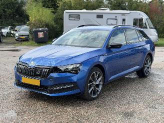 skadebil auto Skoda Superb 1.4 TSI iV Sportline 2021/1