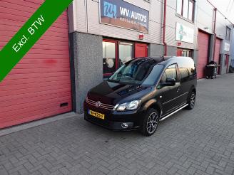 voitures fourgonnettes/vécules utilitaires Volkswagen Caddy 1.6 TDI dsg leer navi bbs velgen dikke caddy 2015/5