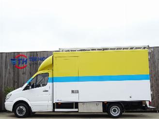 krockskadad bil auto Mercedes Sprinter 516 CDi Koffer MOTOR TIKT! Automaat 120KW Euro 5 2010/7