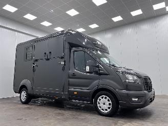 krockskadad bil auto Ford Transit 2.0 TDCI Autom. STX Paardenwagen Navi Clima 2024/8