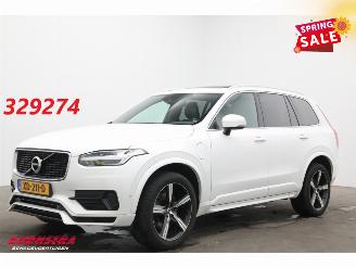 Damaged car Volvo Xc-90 T8 Twin Engine AWD R-Design Pano LED ACC Memory Lucht Camera AHK 2017/10