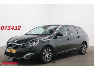 skadebil auto Peugeot 308 SW 1.6 BlueHDI Aut. Allure Pano Navi Clima Cruise PDC AHK 2017/4