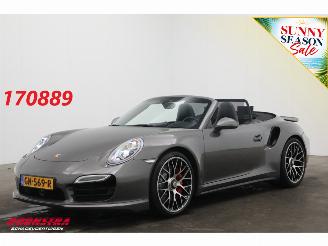 krockskadad bil auto Porsche 911 Cabrio Turbo Sport Chrono PADM PDCC PDLS+ Burmester SHZ 2014/6