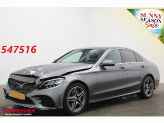 Schadeauto Mercedes C-klasse 180 AMG Cruise Navi Clima SHZ Apple/Android Virtual Camera PDC 2020/2